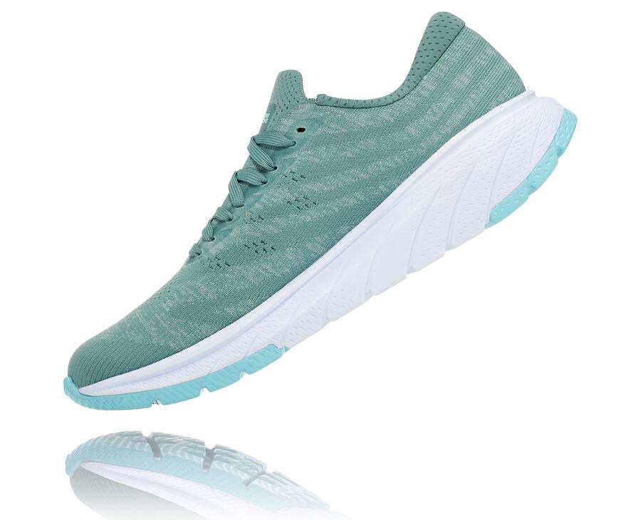 Hoka One One Vandresko Dame - Cavu 3 - Blå/Hvide - 952180IFY